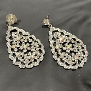 Beautiful crystal earrings